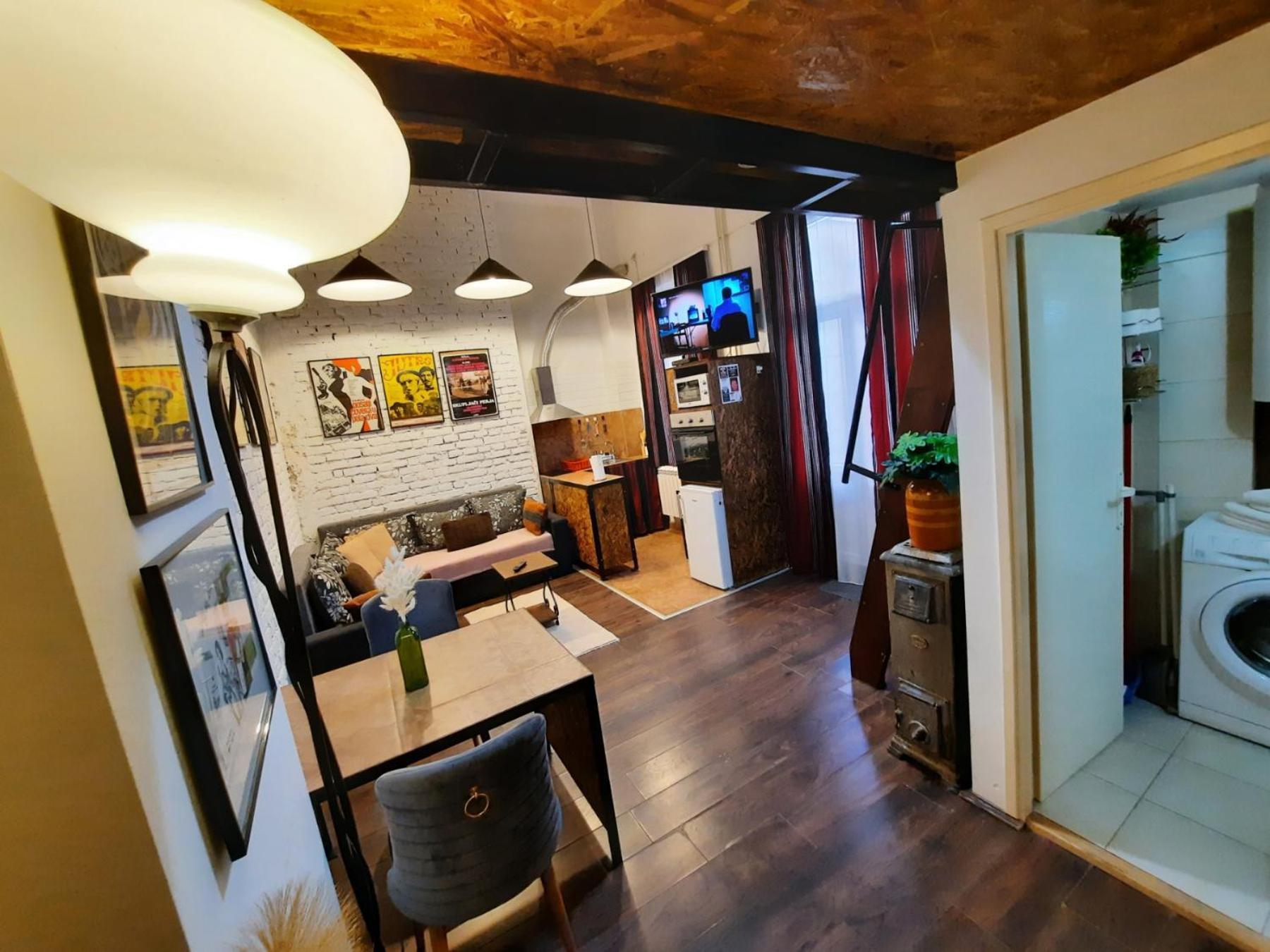 Apartament Authentic Belgrade Centre - Split Level Loft With Patio In Courtyard Zewnętrze zdjęcie