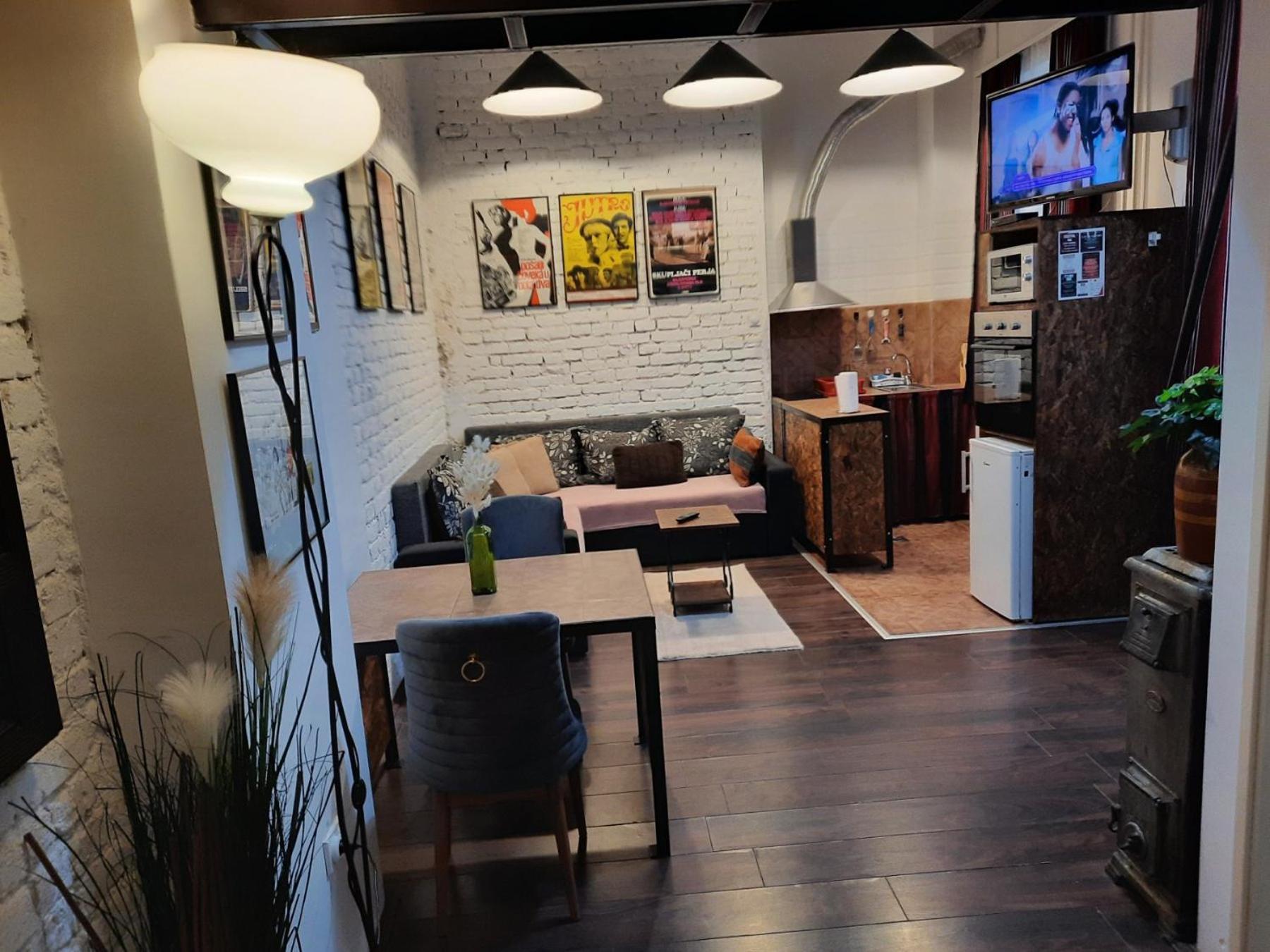 Apartament Authentic Belgrade Centre - Split Level Loft With Patio In Courtyard Zewnętrze zdjęcie