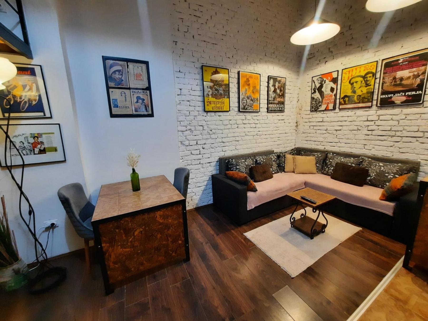 Apartament Authentic Belgrade Centre - Split Level Loft With Patio In Courtyard Zewnętrze zdjęcie