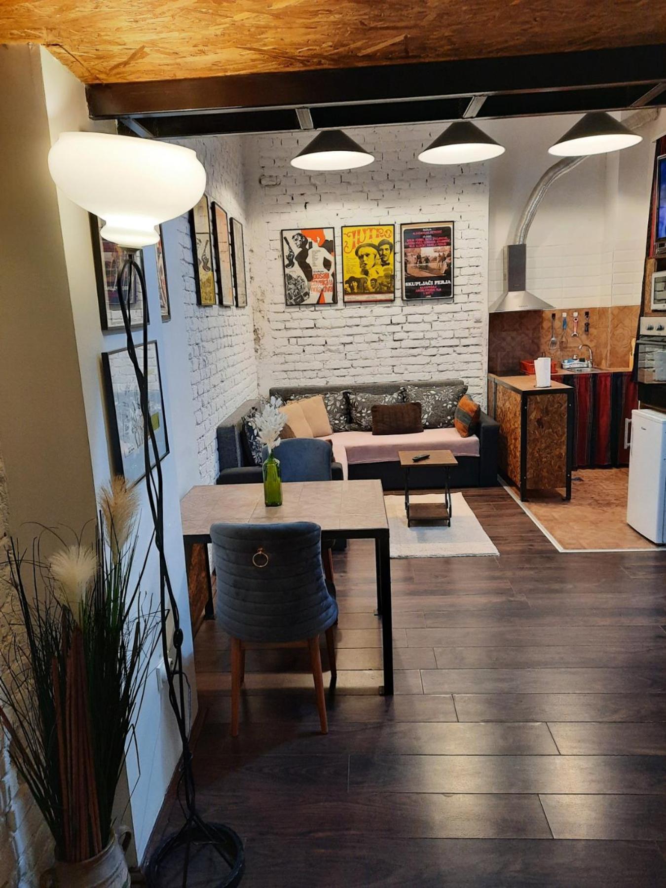 Apartament Authentic Belgrade Centre - Split Level Loft With Patio In Courtyard Zewnętrze zdjęcie